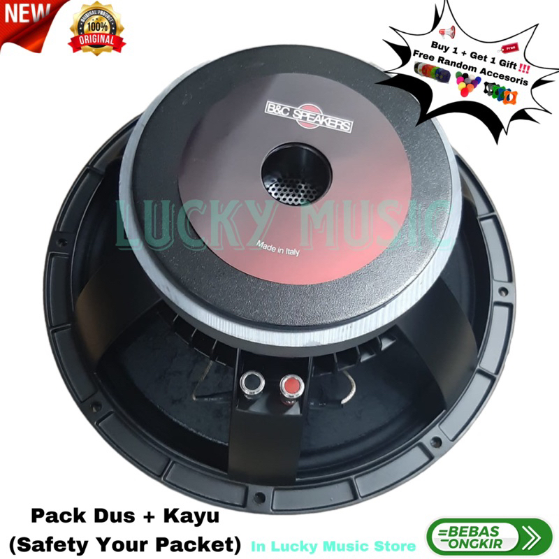 Speaker component BNC Babeth 12 inch 600 watt Original B&C 12 Inch Babeth 600 watt 8 ohm coil 3 inch