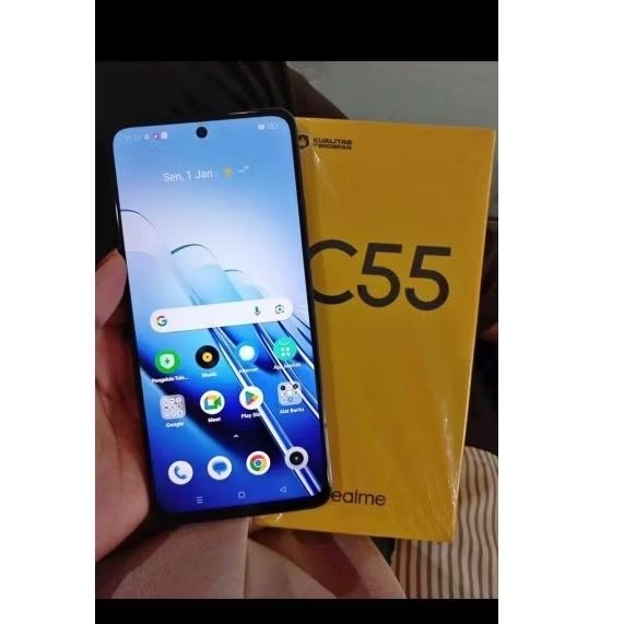 realme c55 ram 6/128 gb fullset