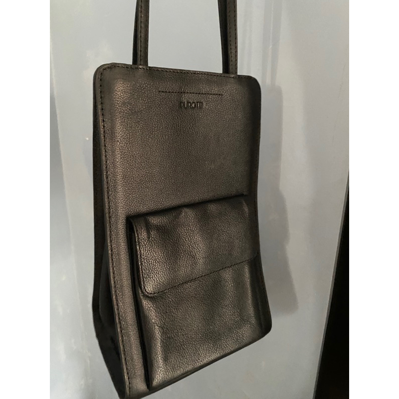 PRELOVED Purotti Bag Hitam/Black Leather