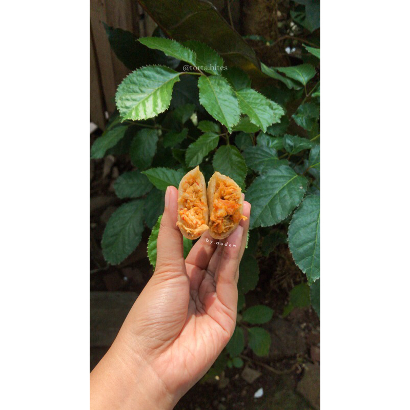 

Cireng isi ayam suwir pedas isi 10