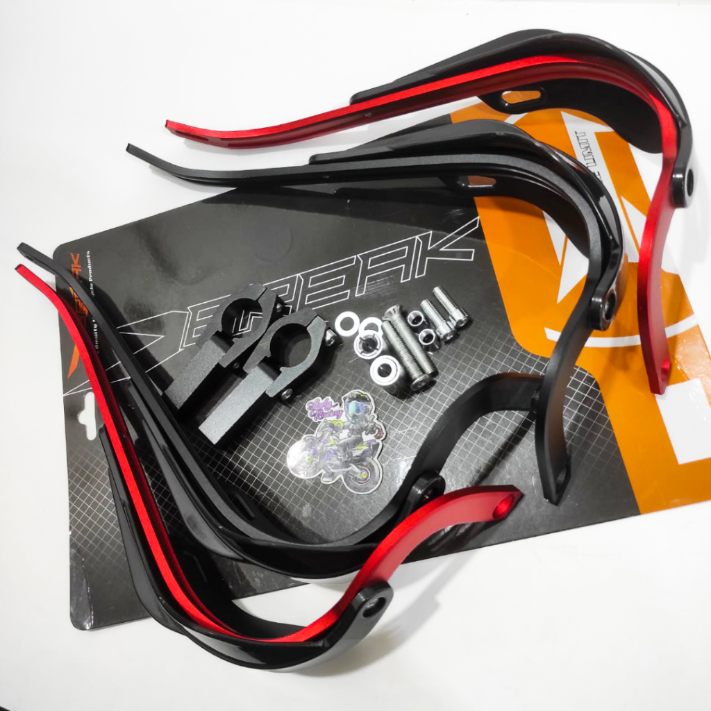 HANDGUARD PROGUARD XBREAK KLX 150 BF DTRACKER WR155 CRF 150 X RIDE UNIVERSAL PNP STANG FATBAR