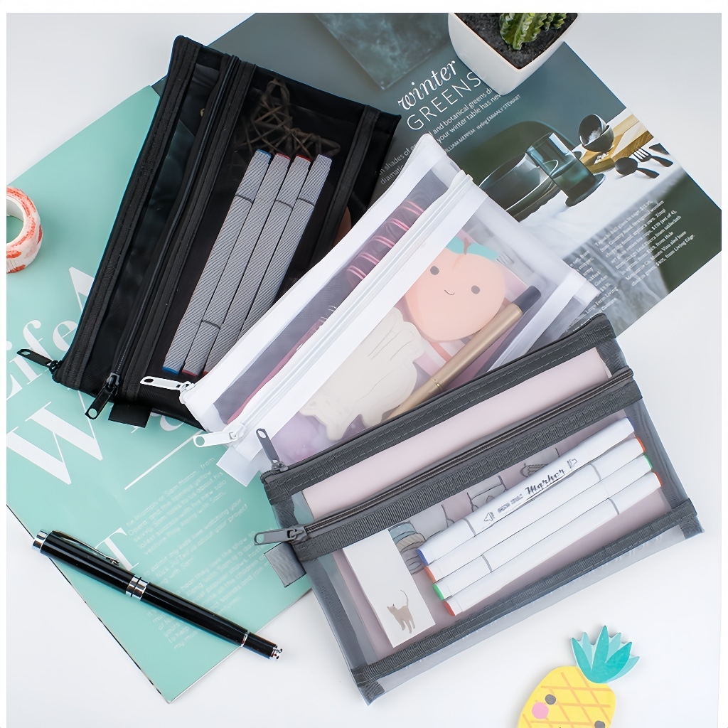 

Dusgrip Anak Sekolah Kotak Alat Tulis Pria Wanita 2025 Desgrip Anak Aesthetic Korea Style Remaja Dosgrip Wadah Pnsil Kotsk Pensill Aestetic Tempat Pensil Motif Karakter Lucu Disgrp Pensil Sekolah Desgrip Anak Cowok Cewek Tempat Pensil Transparan Satu/D