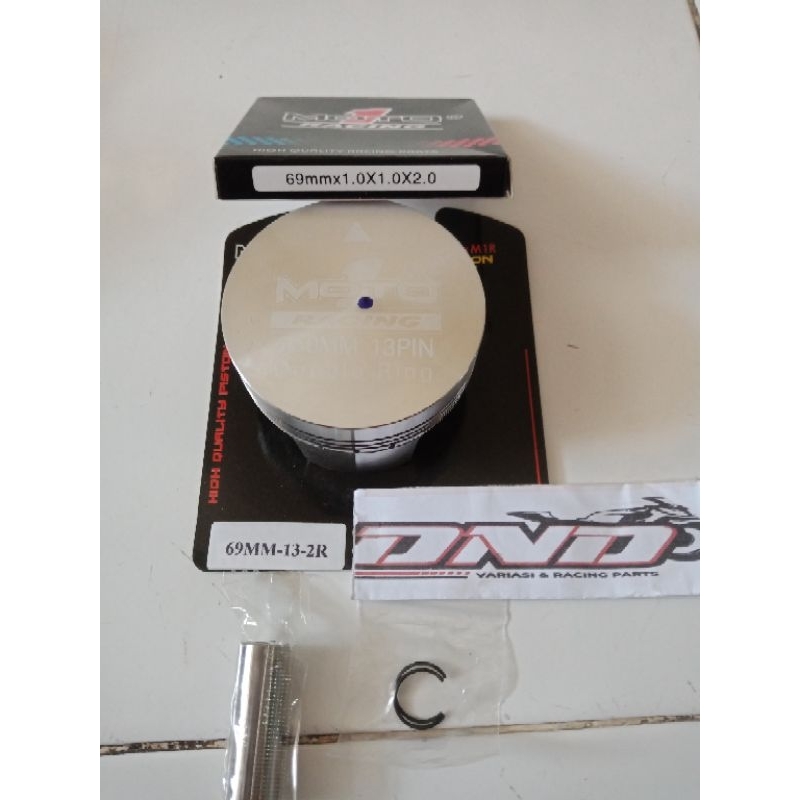 MOTO1 Piston casting 69mm pin 13/Piston 69 pen 13/Piston kit casting moto1 69mm pin 13