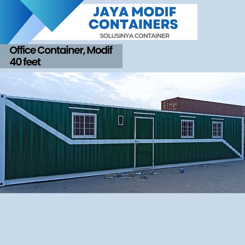 Container Office 40 Feet (Jual/Sewa/Modif, Office/Dry)-20 Feet,40 Feet