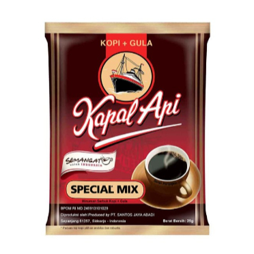 

Kopi Kapal Api Special Mix 1 Sachet 25gr