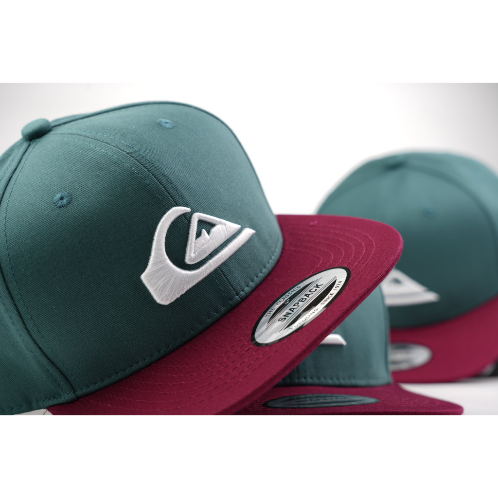 Topi Snapback Original Import  Quiksilver Baseball Cap Unisex Pria Wanita Trucker Jaring Premium Buc