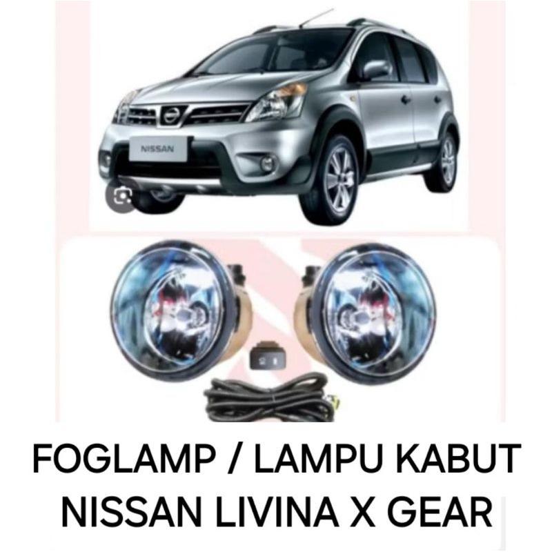 FOGLAMP NISSAN LIVINA X GEAR