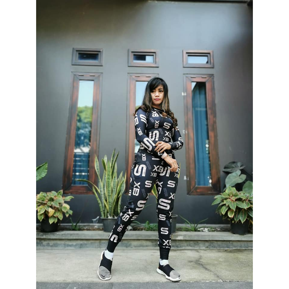 PAKAIAN SXB SPORT ORIGINAL ENCOURAGER LONGSLEEVE AND JOGGER