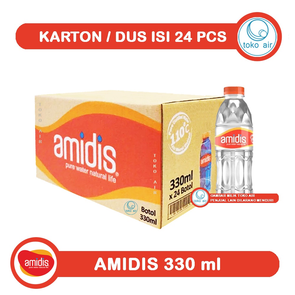

Ay00! Amidis 330 ml - Air Minum Distilasi