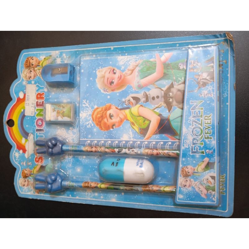 

PAKET ALAT TULIS Stationery Frozen