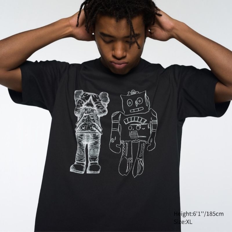 t-shirt UNIQLO x kaws + andy warhol- tshirt kaws + andy warhol x uniqlo- ut uniqlo