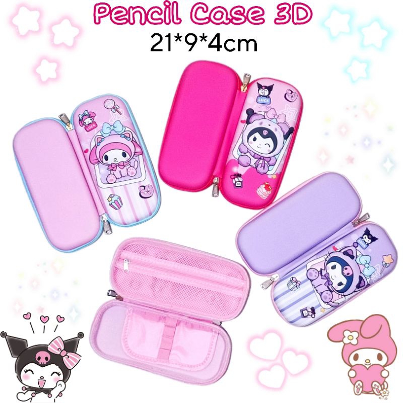 

TEMPAT PENSIL ANAK LAKI PEREMPUAN HARDCASE PENCIL CASE TIMBUL 3D