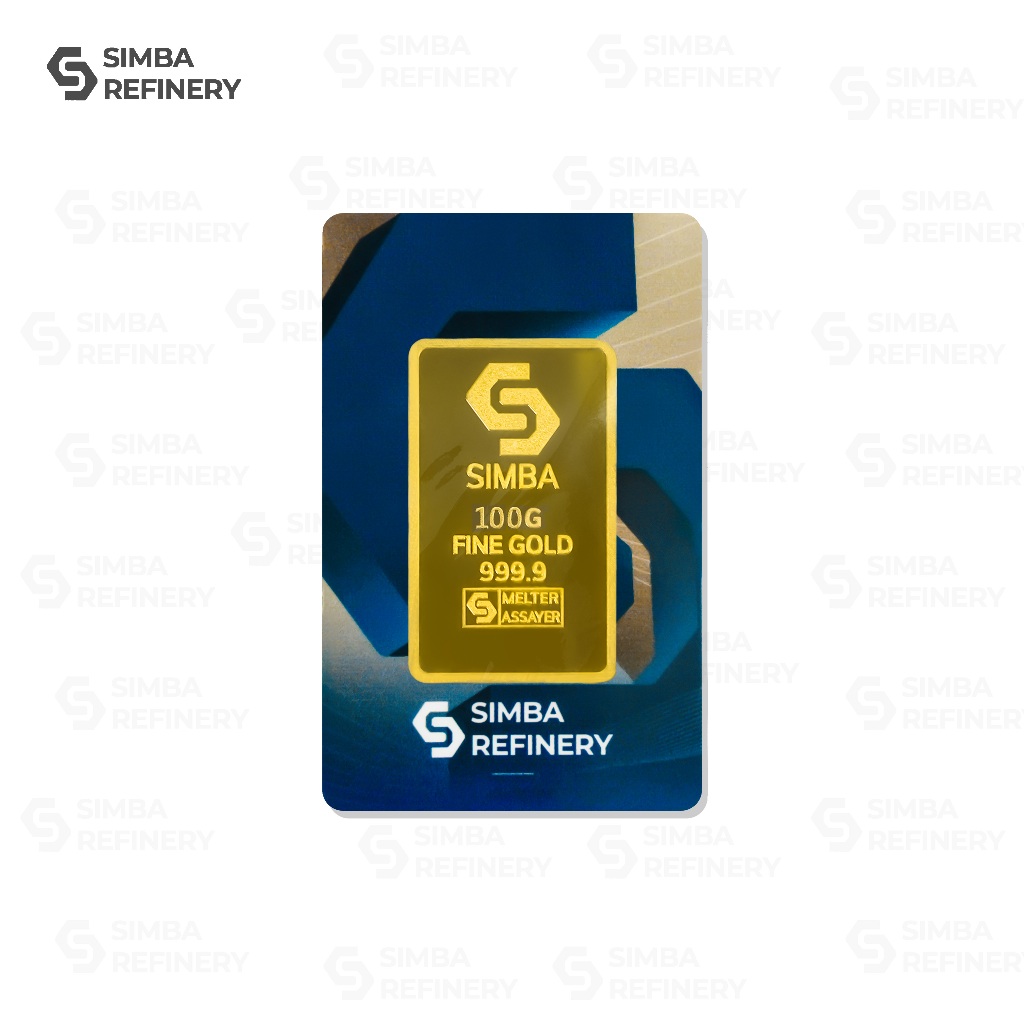 Simba Refinery Logam Mulia 100 Gram