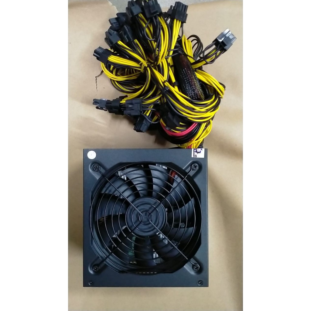 PSU Mining Power supply 2000W 95 Plus Gold 2000 Watt - PSU BEKAS