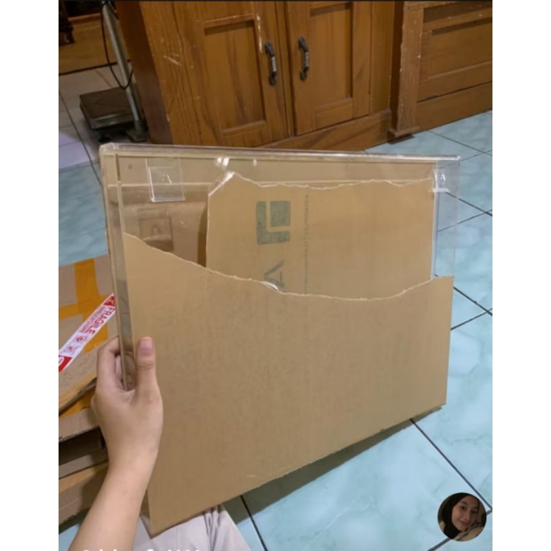 box acrylic mahar 50 x 40 x 4 cm