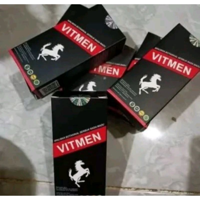 VITMEN MINUMAN SERBUK 5 SACHET PENAMBAH STAMINA PRIA KUAT TAHAN LAMA SUPLEMEN HERBAL PRIA ORIGINAL