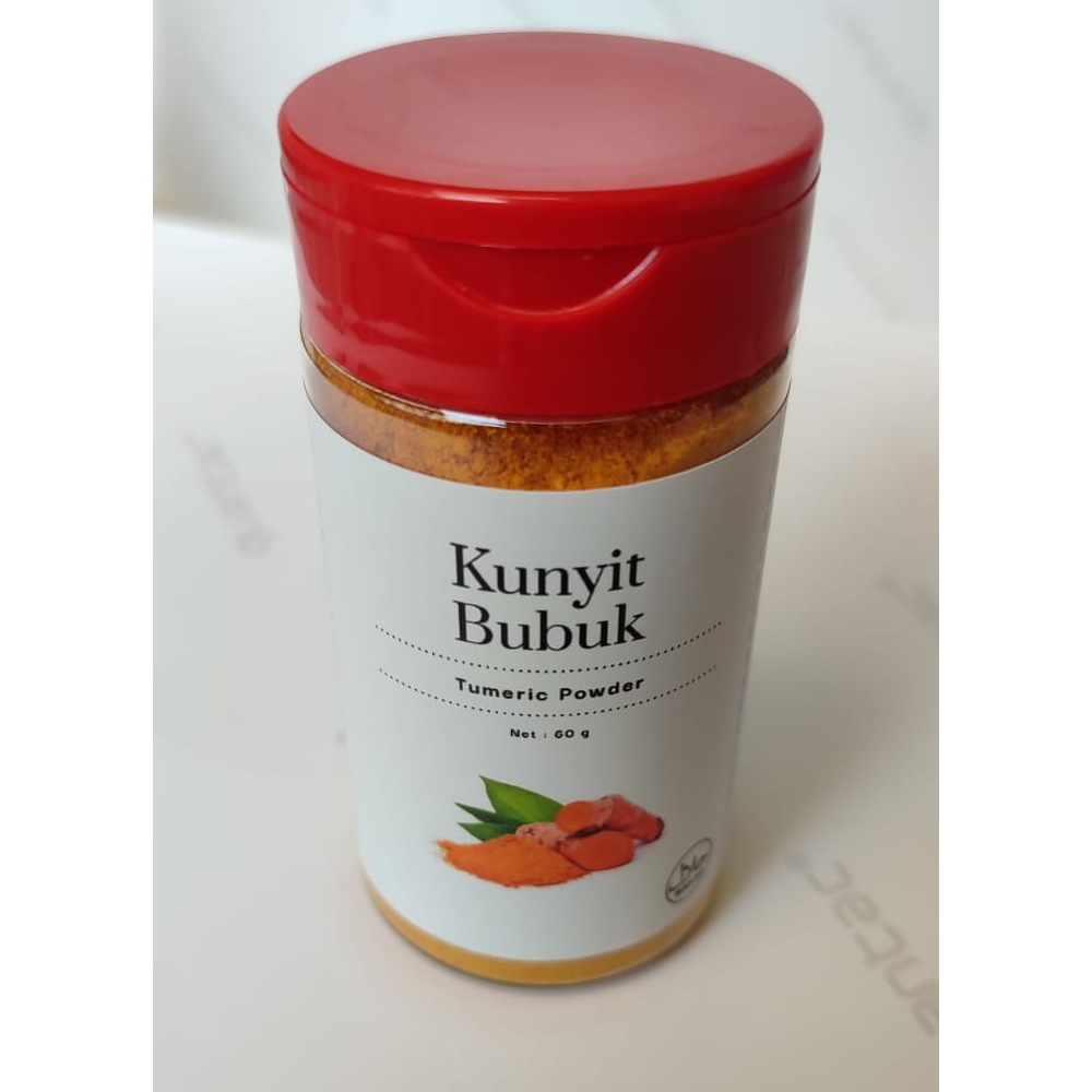 

Kunyit Bubuk / Tumeric Powder 60 Gr Rempah Bumbu Masak Dapur