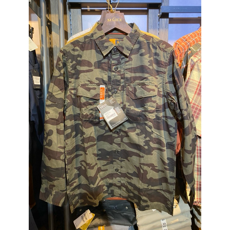 KEMEJA OUTDOOR MGEE ORIGINAL ECHO C001 OLIVE