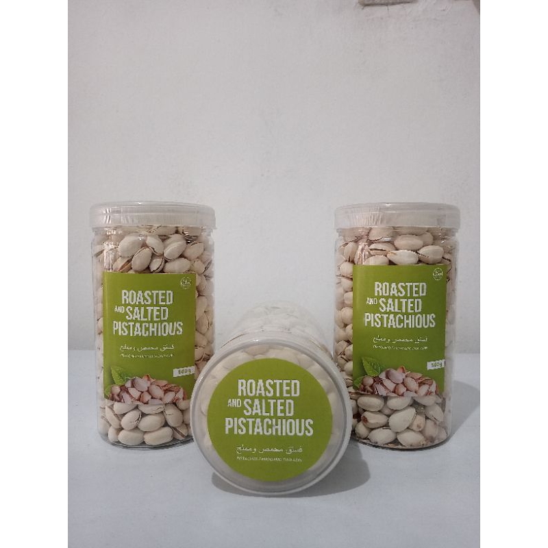 

kacang pistachio botol