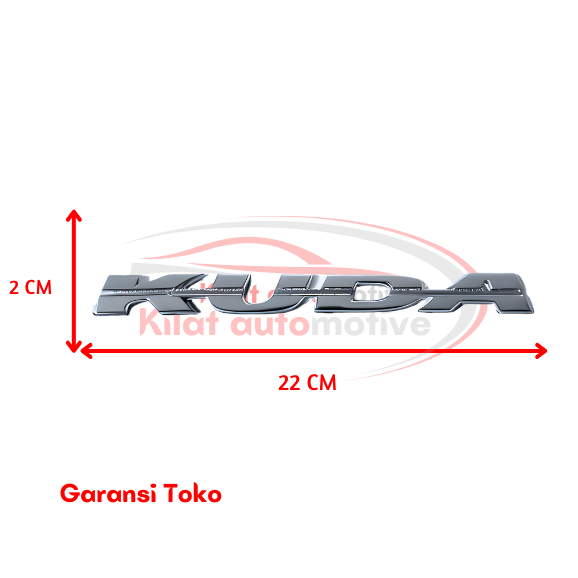 Emblem Kuda untuk Mitsubishi Kuda