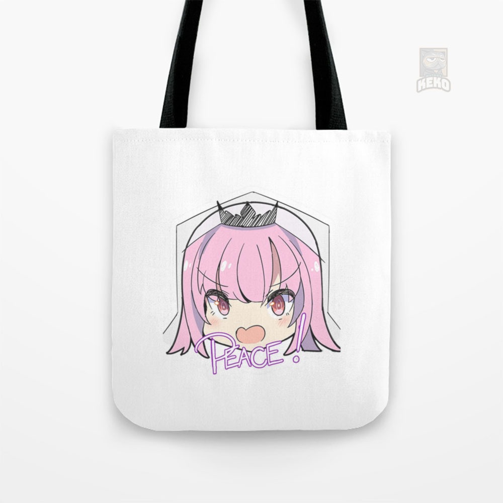 Tas Slempang | Tas Slempang | Tote Bag Kanvas | Hadiah | Calliope Mori iPhone Case