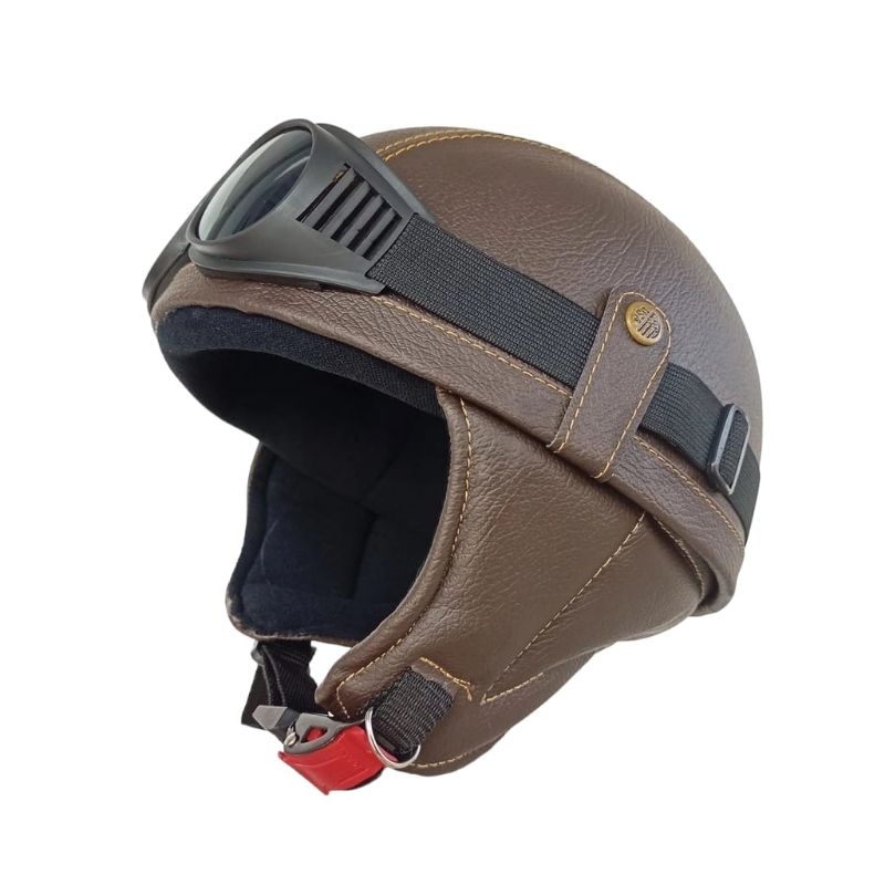 Helm Retro Chips klasik Pria wanita // Helm Chips klasik // Helm Motor Klasik
