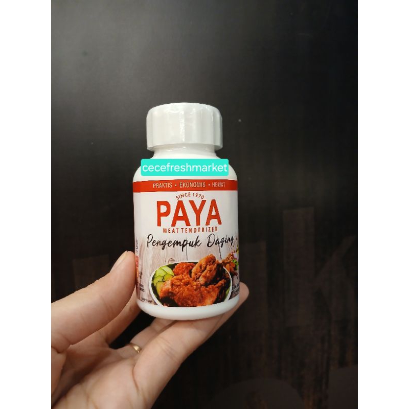 

Jual bubuk paya pengempuk daging pack 70 gr