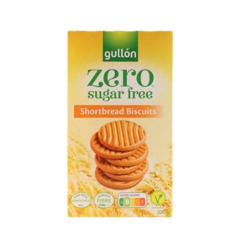 

GULLON WAFER GULLÓN ZERO Sugar Shortbread Cookies 330 gr diabetic friendly import from Spain