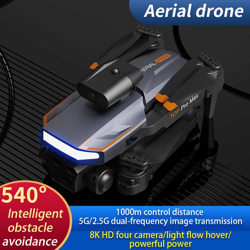 HOT Drone P18 Drone 8K HD Kamera Lensa Kamera 8K High -Definition Room Drone Fungsi anti-tabrakan