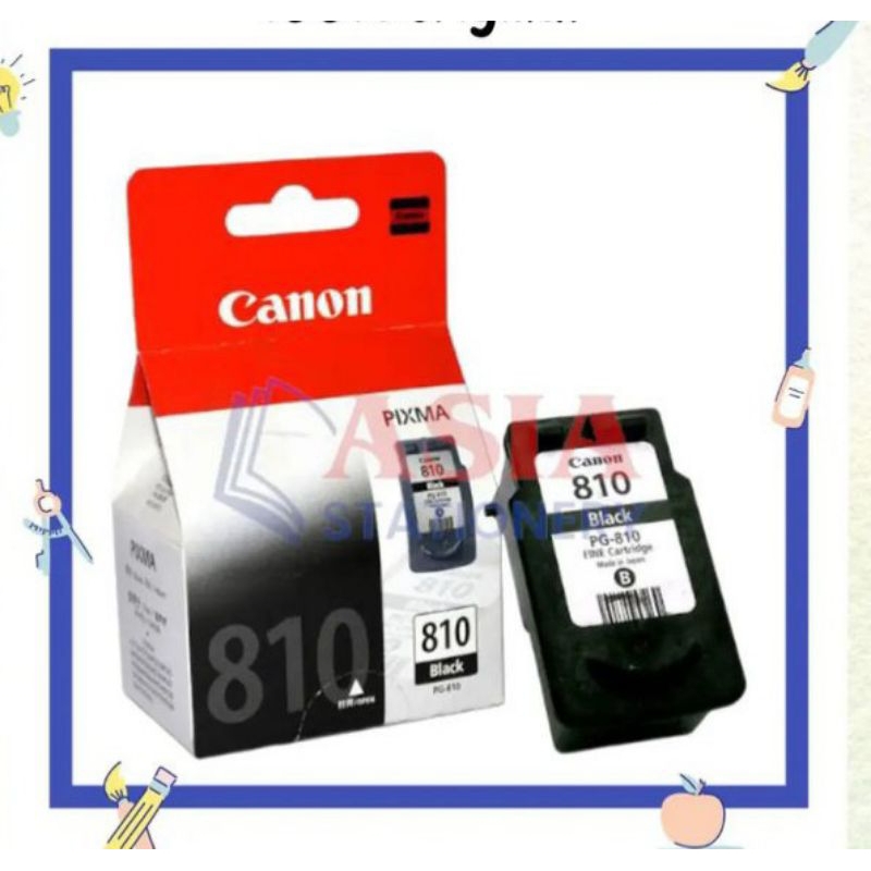 Catridge Canon 810 Black Original (PG-810)/Catridge Canon 810 Hitam