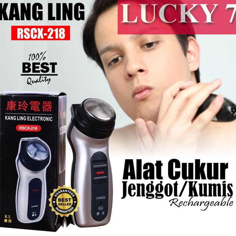 Sangat Nyaman  BISA COD  Alat Cukur Kumis Jenggot Shaver KANG LING Electronic RSCX218 Travel
