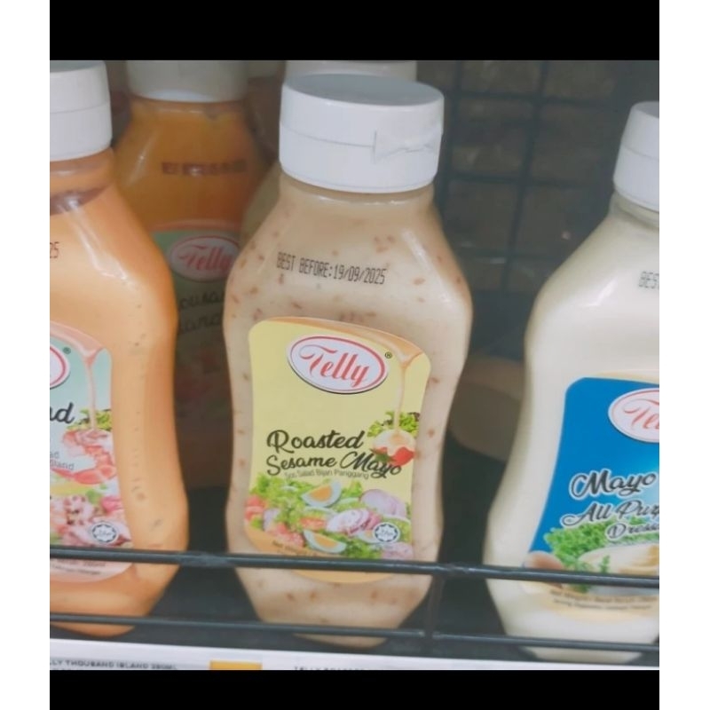 

Telly Roasted sesame mayo mayonaise 280ml