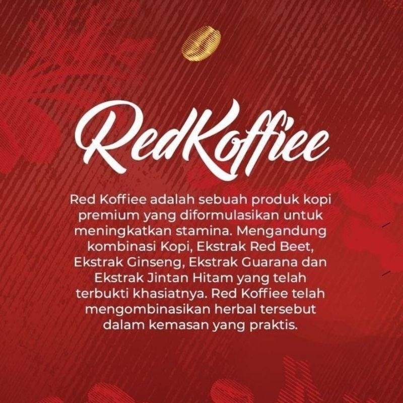 ARMINA DAILY RED KOFFIEE