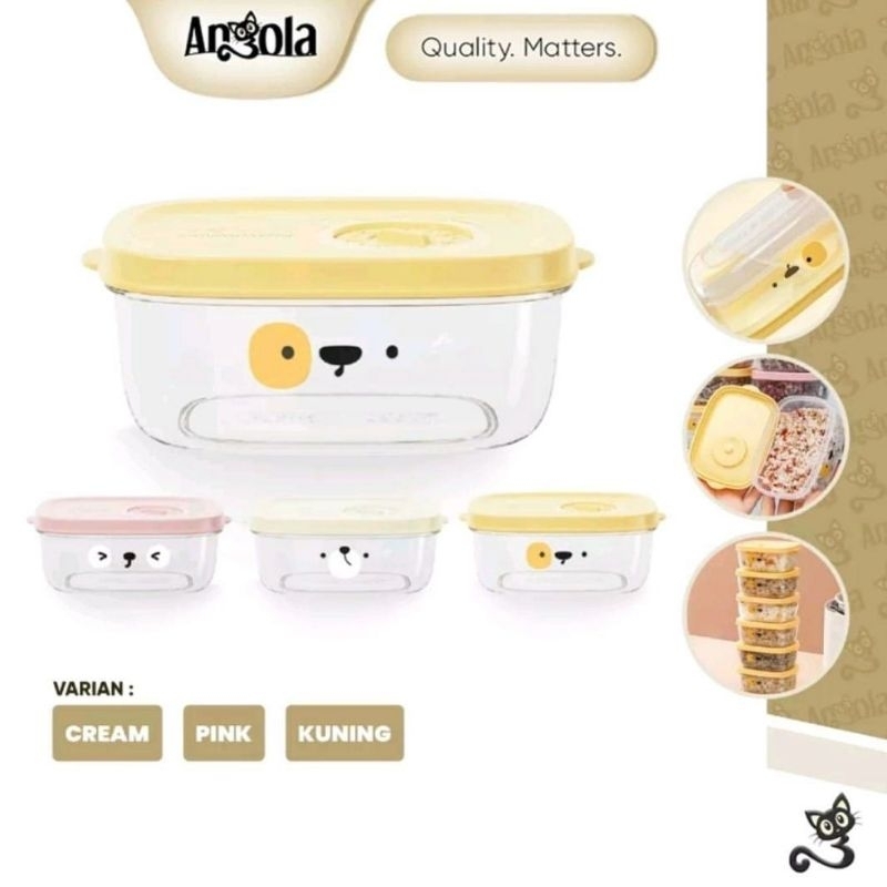 KOTAK MAKANAN / TEMPAT PENYIMPANAN MULTIFUNGSI / STORAGE BOX C-39 ANGOLA