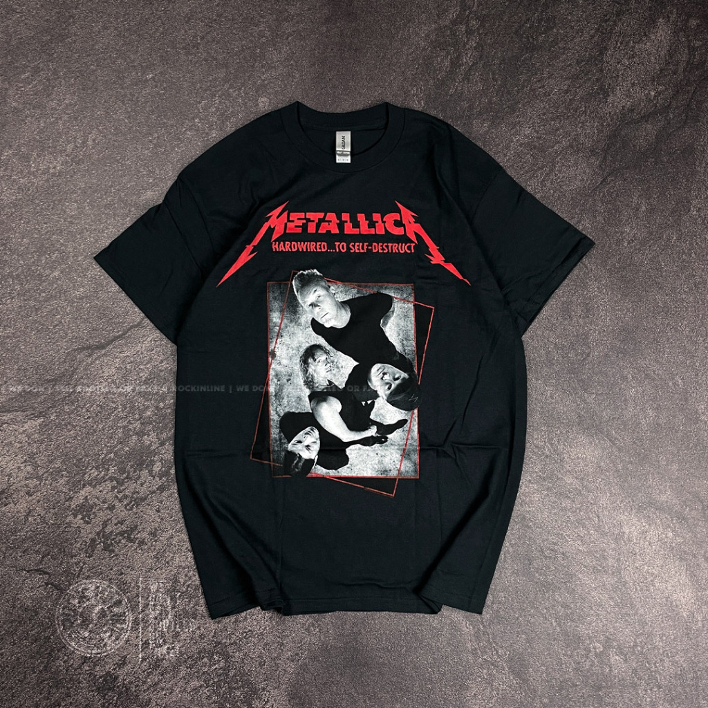 METALLICA - HARDWIRED BAND CONCRETE Kaos Band Original
