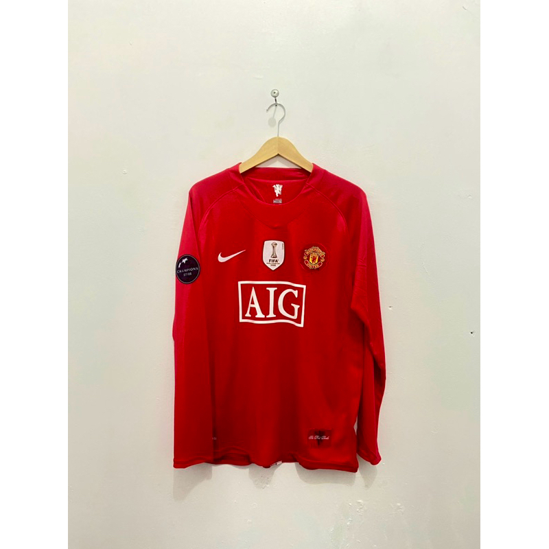 Jersey Retro Rare Manchester United Home 2008 2009 RONALDO 7