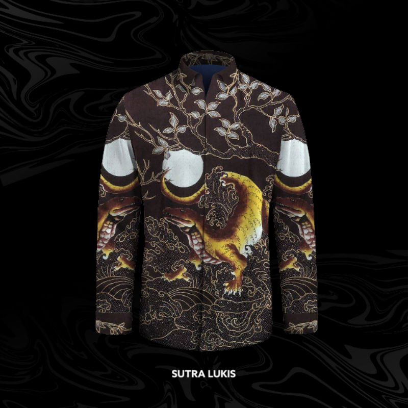 Kain Batik Tulis Sutra Lukis Exclusive