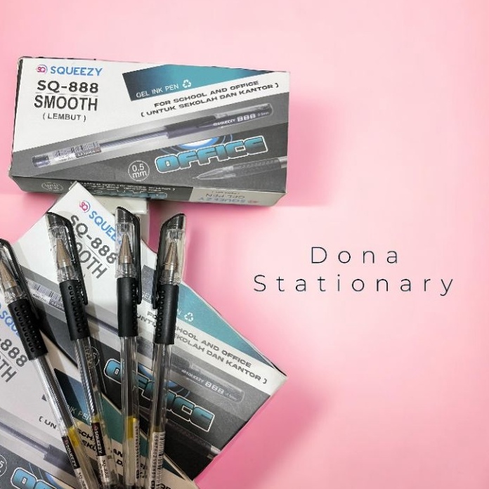 

KELUARAN TERBARU 1 Pack Pulpen gel SQUEEZY 1lusin Pulpen Gel Squeezy Pulpen Gel Mata Jarum Pulpen Gel murah