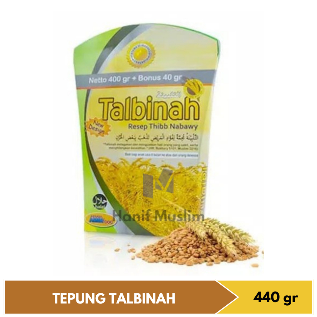 

Tepung Talbinah Tepung Gandum Bubur Talbinah Untuk Lambung Maag 440 gram