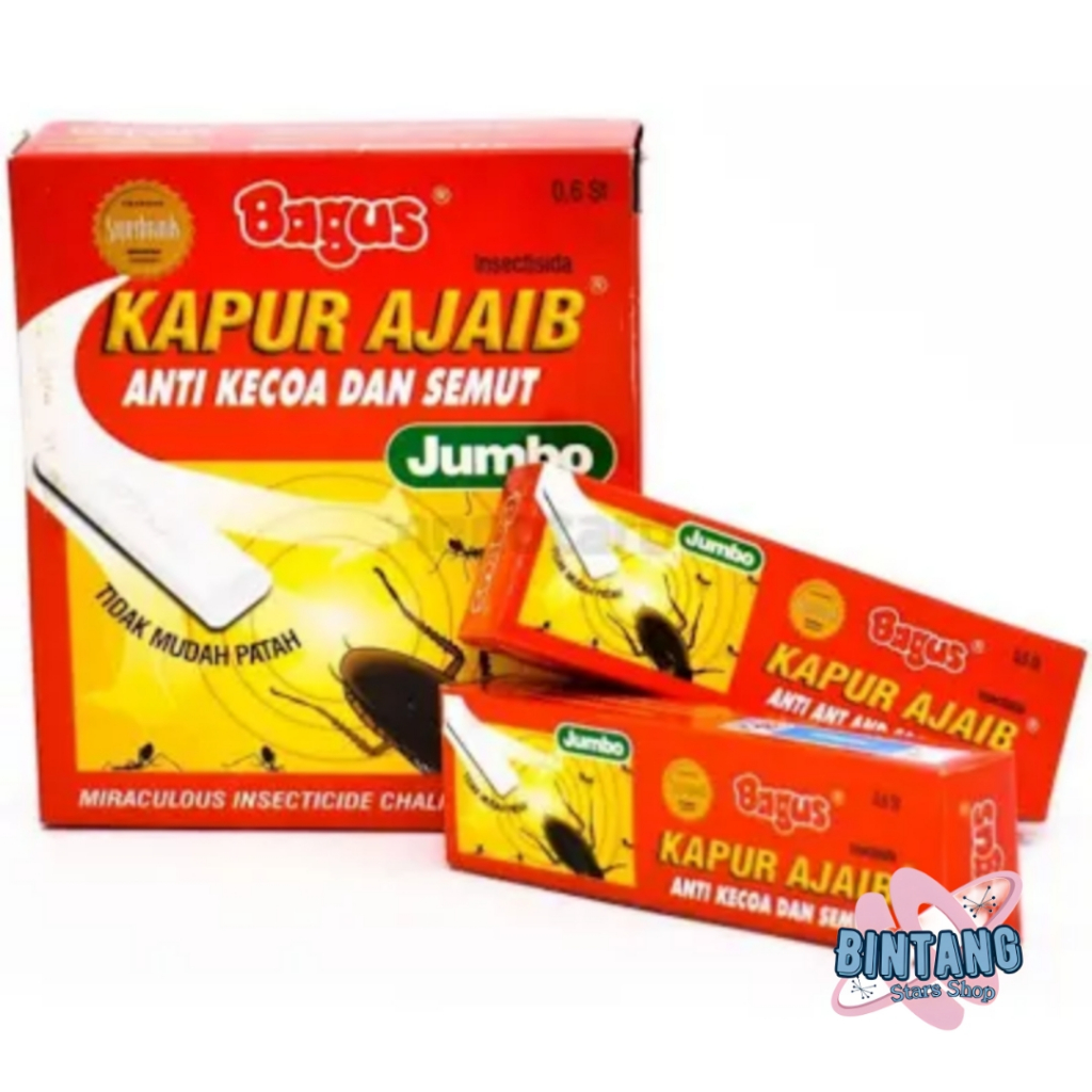 Bagus Kapur Ajaib Jumbo Anti Semut & Kecoa isi 3 pcs