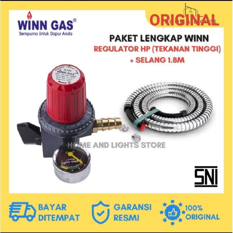 Regulator Selang LPG Tekanan tinggi