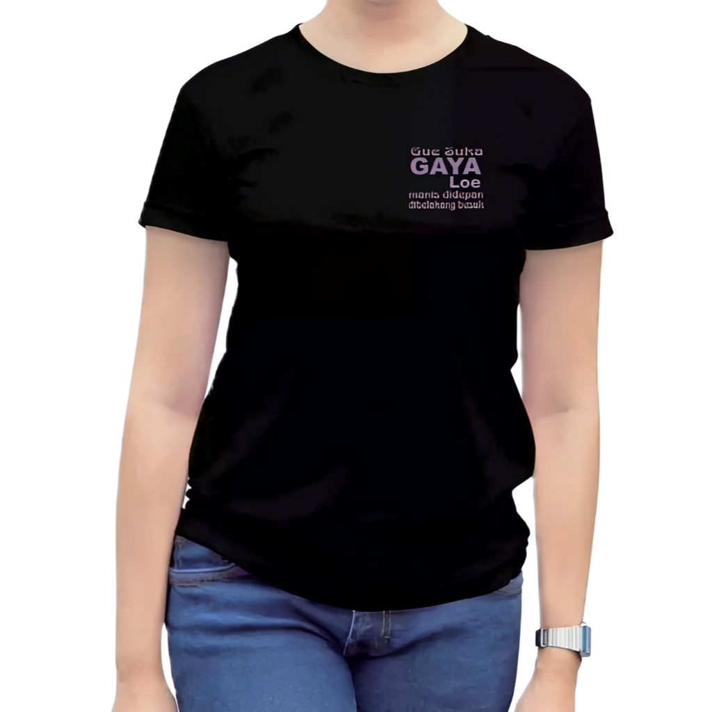 kaos atasan wanita keren/baju distro cewek kekinian