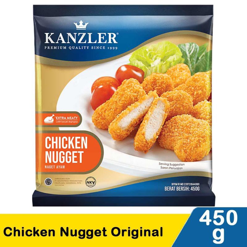 

Kanzler Chicken Nugget Original 450gr