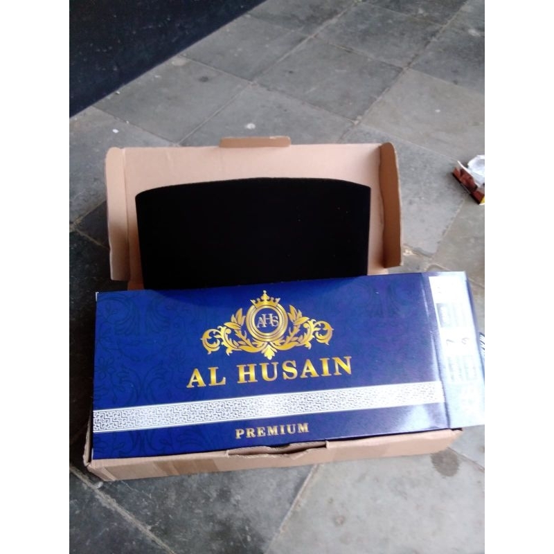 kopyah peci hitam AC songkok hitam, tinggi 7Cm, 8Cm, 9Cm, 10Cm songkok premium kopyah kopiah pria de