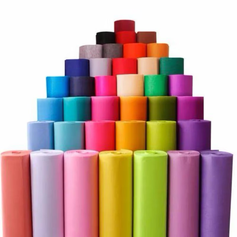 ok Kain spunbond tipis 35gsm meteran bidang besar 160cm