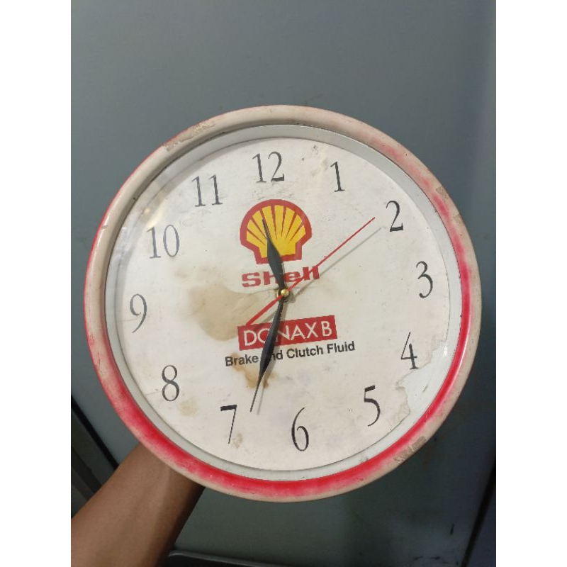 Jam Dinding Marcendise oli shell antik jadul