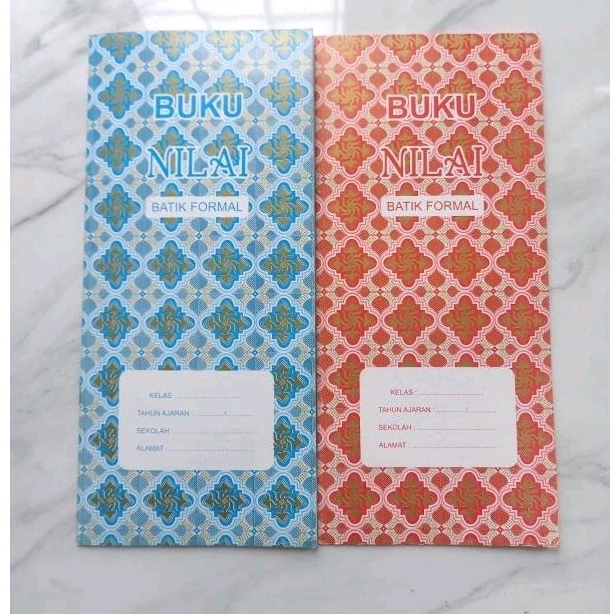 

Buku Daftar Nilai Siswa Motif Batik/Buku Nilai Daftar Nilai Murid