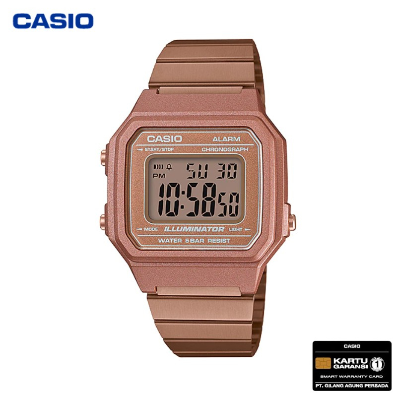 JAM TANGAN CASIO WANITA CASIO B-650WC-5A / B650WC CASIO ORIGINAL
