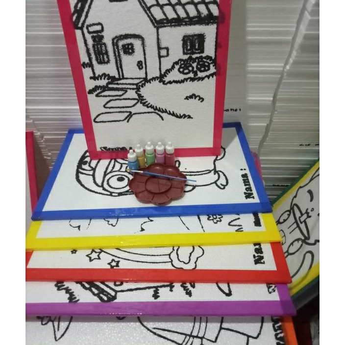 

CUCIGUDANG MEMUKAU PAKET EKONOMIS 6 STEROFOAM LUKISPALET LUKIS bunga palet cat airPiring Cat Air Palet Palette Lukis Acrylic Murah Tempat Cat Air Bunga fn lukisan