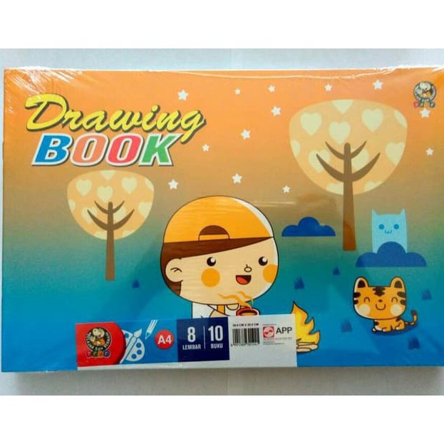 

TREND PRODUCT Buku Gambar Sedang Dodo A4 Pak 1 Buku Original